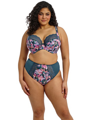 Lucie 4490 Elomi biustonosz teal floral