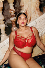 Brianna 8080 Elomi biustonosz czerwony