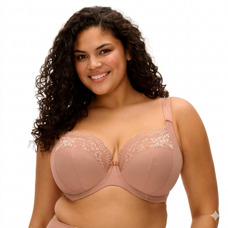 Lucie 4490 Elomi biustonosz mocha
