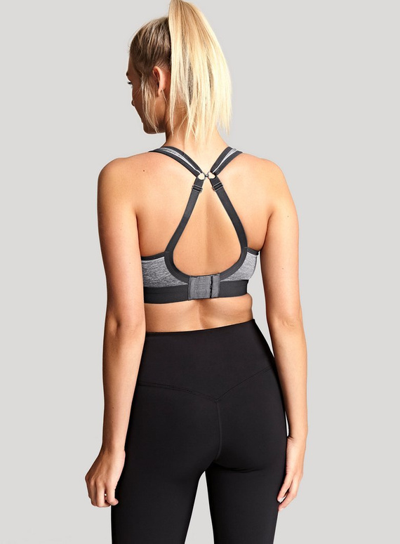 Biustonosz sportowy 7341 Panache Sport charcoal marl