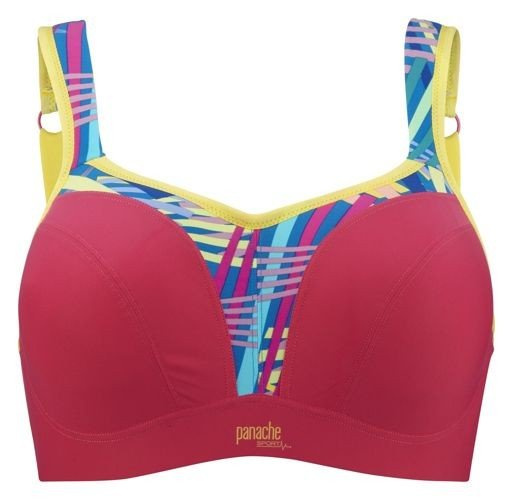 Biustonosz sportowy 5021 Panache Sport koralowy
