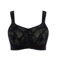 Biustonosz sportowy 5021 Panache Sport black/lime