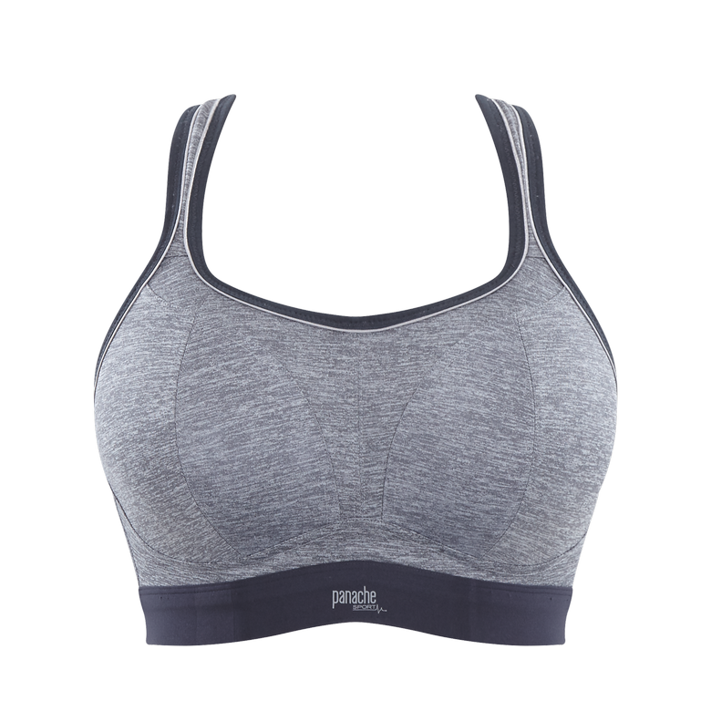 Biustonosz sportowy 7341 Panache Sport charcoal marl