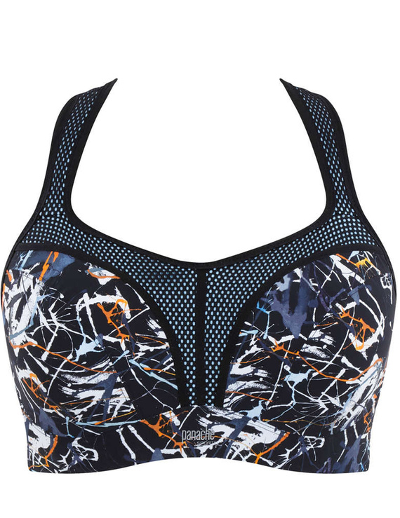 Biustonosz sportowy 5021 Panache Sport ink splat