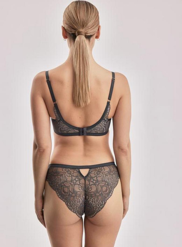Lusso Alles biustonosz push up zielony