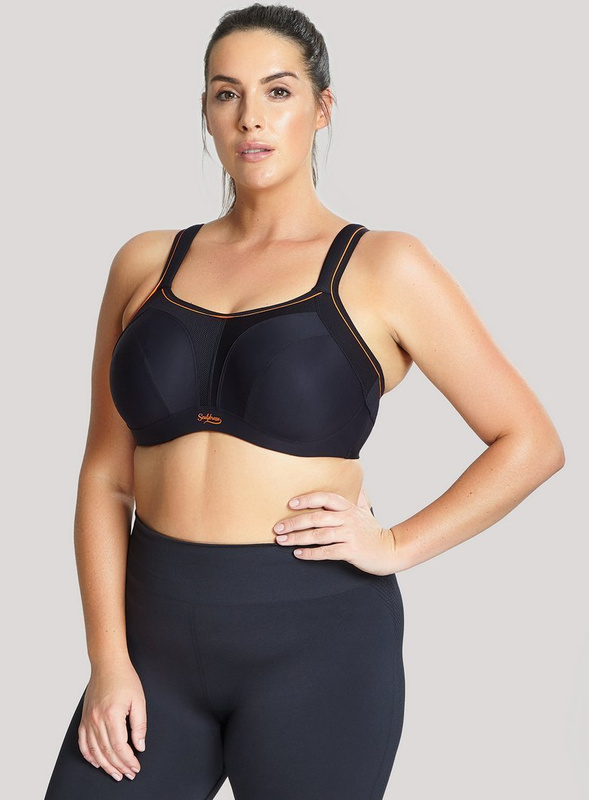 Biustonosz sportowy Activate 9441 Sculptresse czarny