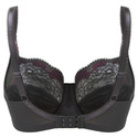 Clara 7255 Panache biustonosz stalowo-bordowy