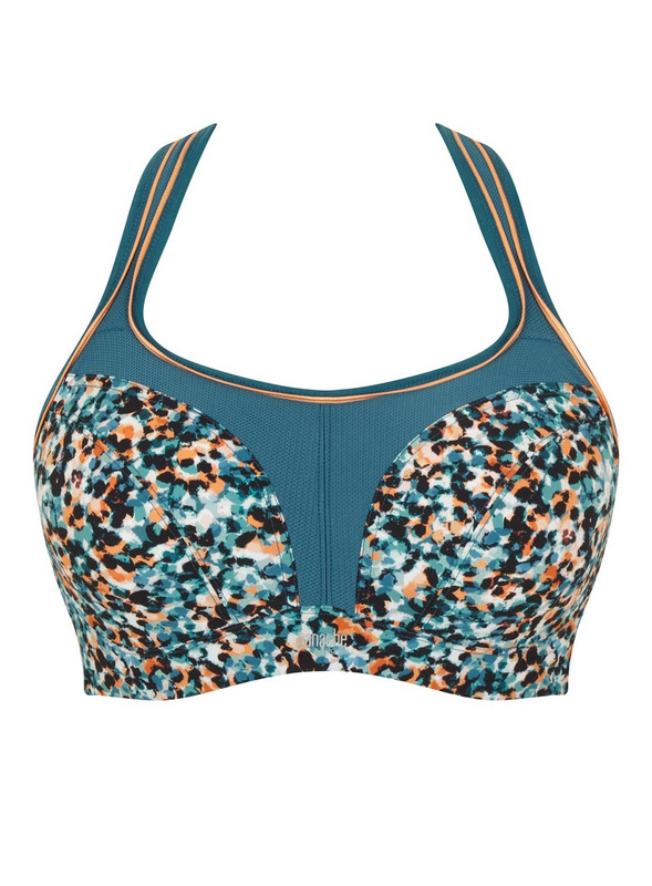 Biustonosz sportowy 5021 Panache Sport abstract animal