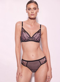 Glossy Iris Alles biustonosz push up czarny