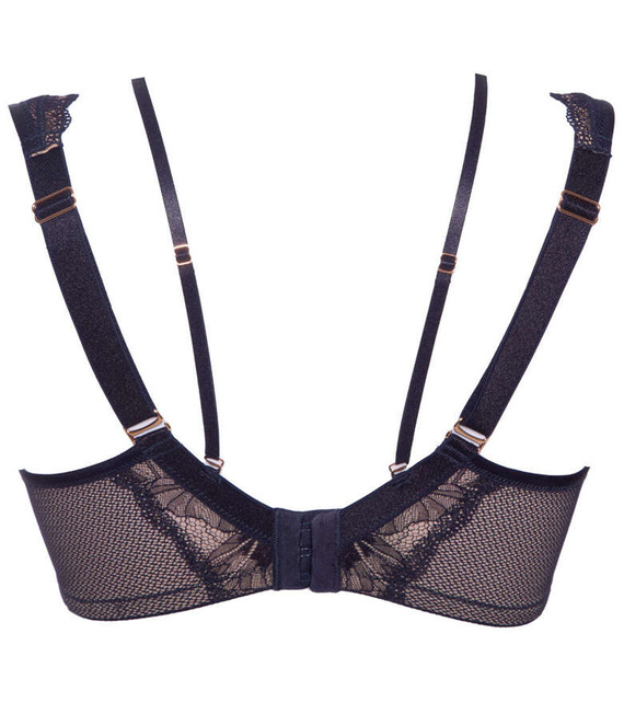 Volare Alles biustonosz bralette plus granatowy