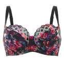 Floris 7311 Panache biustonosz black floral