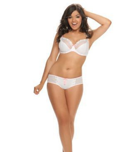 Lottie 1603 Curvy Kate szorty białe