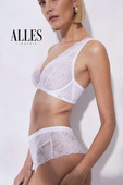 Glow Alles biustonosz bralette biały