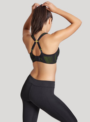 Biustonosz sportowy 5021 Panache Sport black/lime