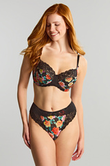 Envy 7285 Panache biustonosz black rose