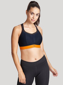 Biustonosz sportowy 7341 Panache Sport navy/orange