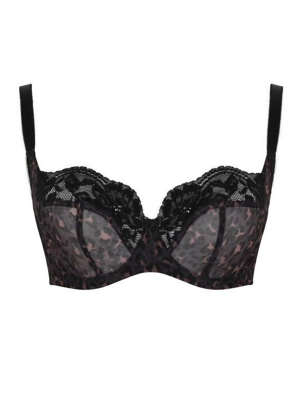 Nina 10941 Panache biustonosz black leopard