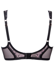 Glossy Iris Alles biustonosz bralette czarny