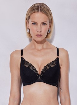 Sublime Alles biustonosz push up czarny