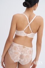 Posh Routine Alles biustonosz bralette plus beżowy