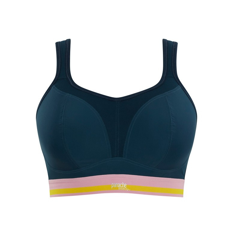 Biustonosz sportowy 7341 Panache Sport retro navy
