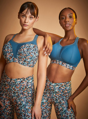Biustonosz sportowy 5021 Panache Sport abstract animal