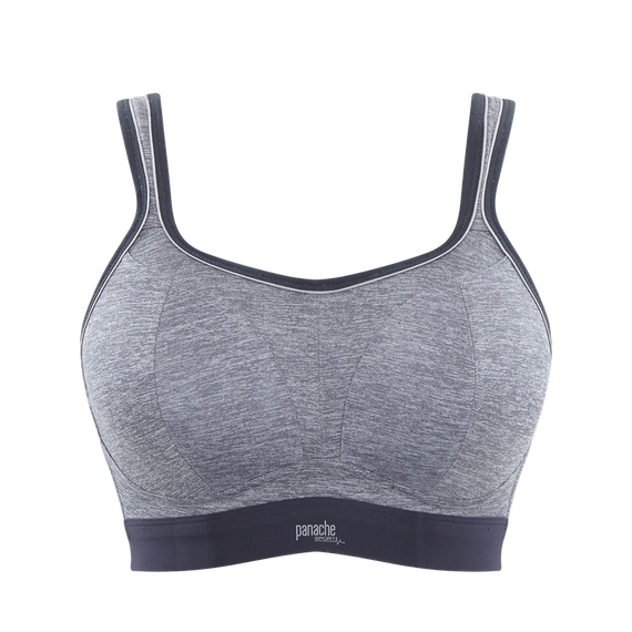 Biustonosz sportowy 7341 Panache Sport charcoal marl