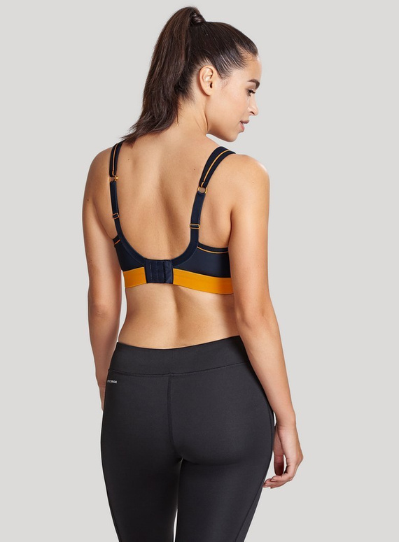 Biustonosz sportowy 7341 Panache Sport navy/orange
