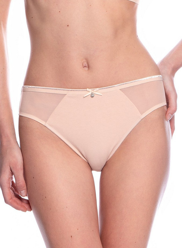 Figi bawełniane L1551BI 2pak Lama beż/mix