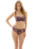 Floris 7311 Panache biustonosz black floral