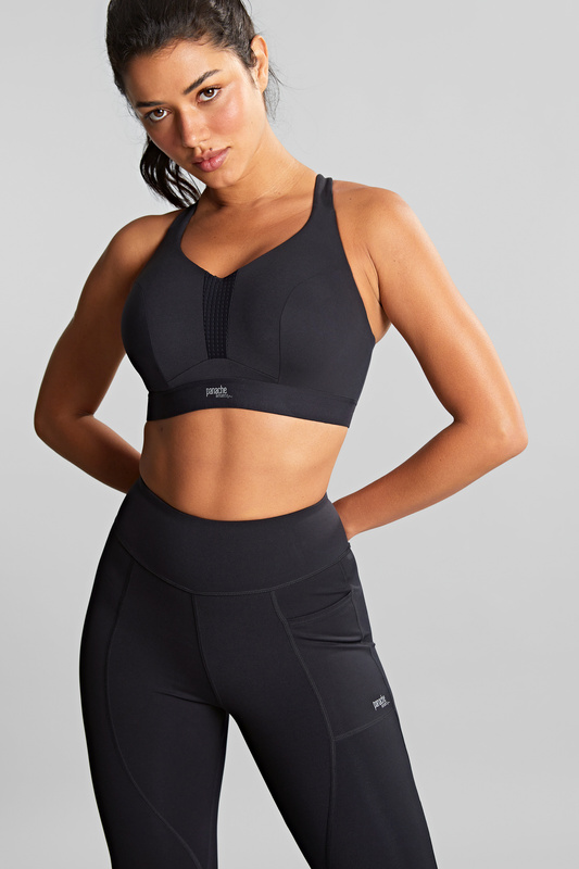 Biustonosz sportowy 5022 Ultra Perform Panache Sport czarny