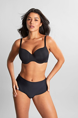 Biustonosz 365 T-shirt Bra Panache czarny