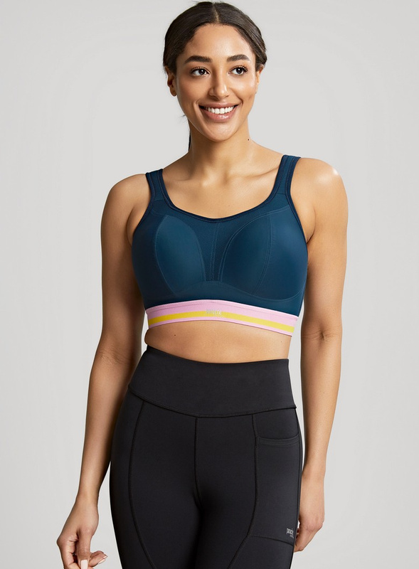 Biustonosz sportowy 7341 Panache Sport retro navy