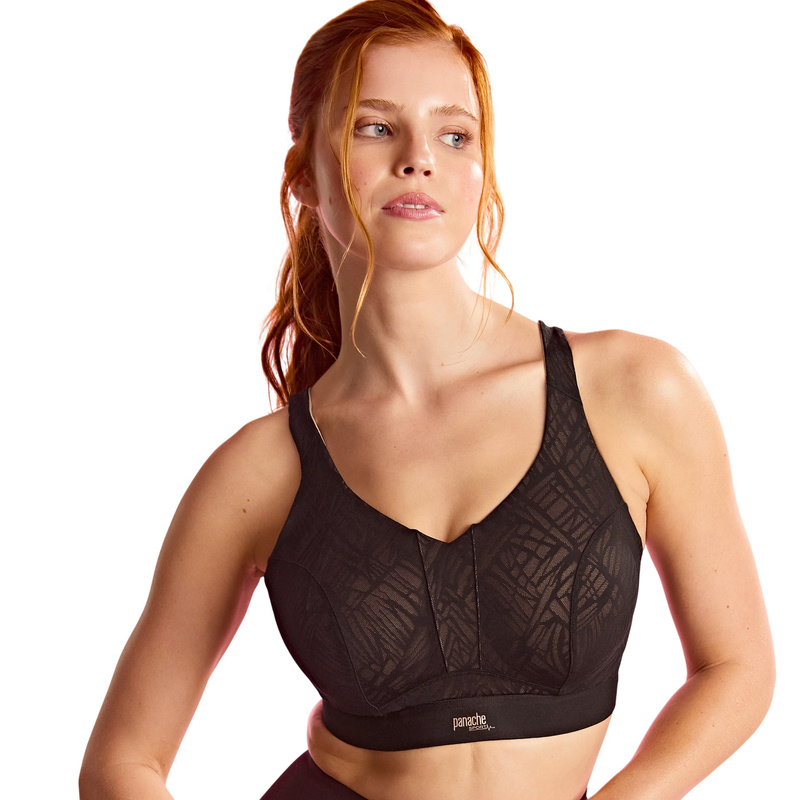 Biustonosz sportowy 5022 Ultra Perform Panache black/latte
