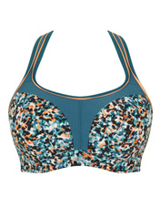 Biustonosz sportowy 5021 Panache Sport abstract animal