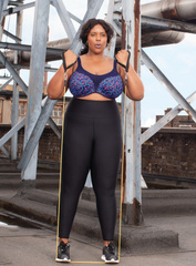 Energise 8042 Elomi biustonosz sportowy navy geo