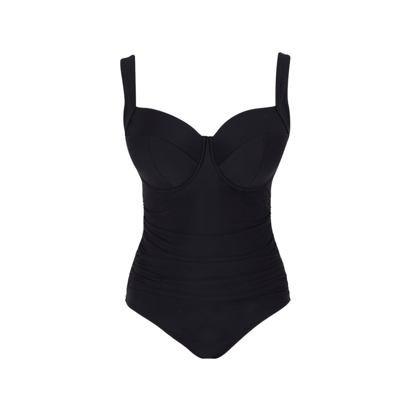 Signature Zadie 2040 Panache Swim kostium jednoczęściowy czarny
