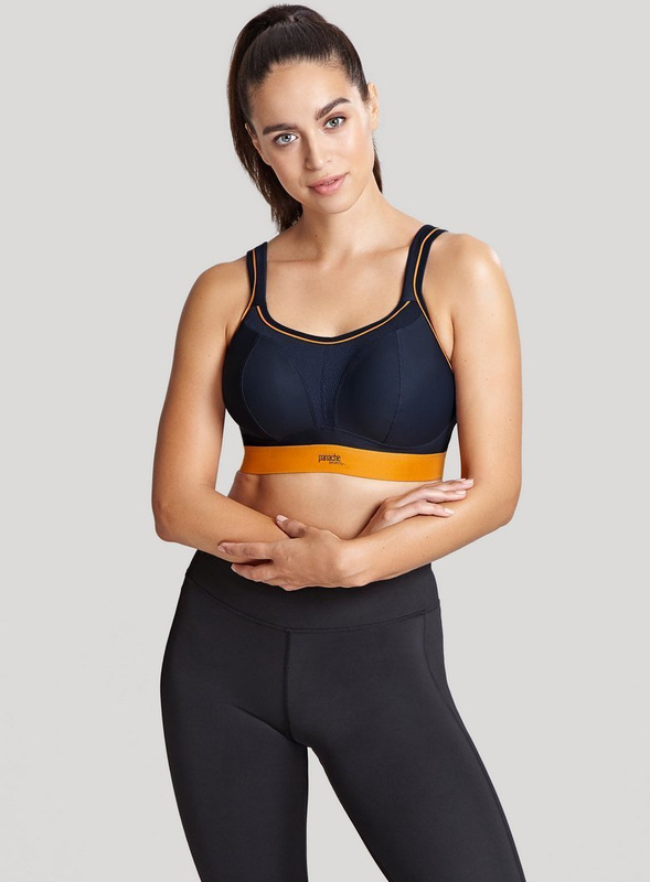 Biustonosz sportowy 7341 Panache Sport navy/orange