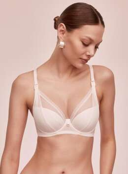 Mama Erna Alles biustonosz usztywniany off white