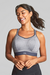 Biustonosz sportowy 7341 Panache Sport charcoal marl