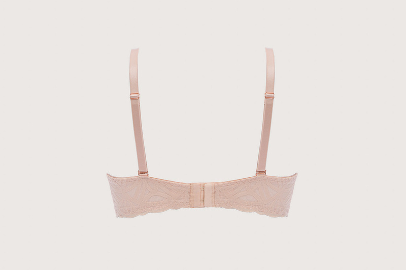 Sugar Dune Alles super push up beżowy
